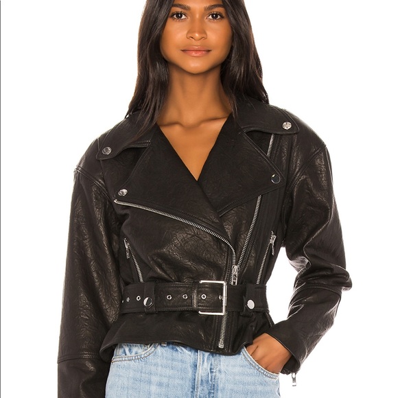 GRLFRND Charlie Leather Moto Jacket - Picture 4 of 6